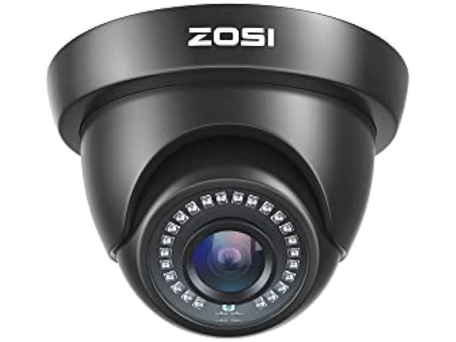 ZOSI 2.0MP HD 1080p 1920TVL Security Camera, 4-in-1 HD TVI/CVI/AHD/CVBS CCTV Camera,80ft Night Vision,Indoor Outdoor,Aluminum Housing for...