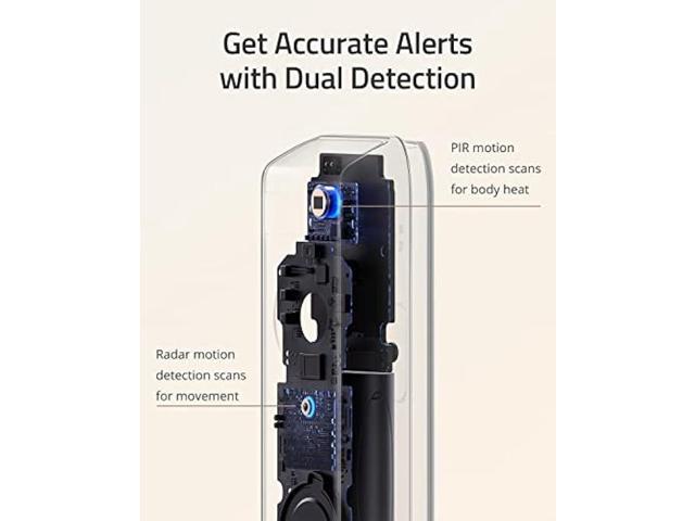 eufy Security Video Doorbell S330 (Battery-Powered) add-on, Security Camera, Dual Motion Detection, Package Detection, 2K HD, Family Recognition,...