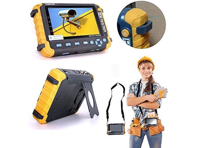 AHD CCTV Monitor Camera Tester IV8W 5 Inch 4-in-1 8MP AHD TVI 8MP CVI CVBS 1080P Coaxial HD Video Testerr Support RS485 PTZ Controller/UTP Cable...