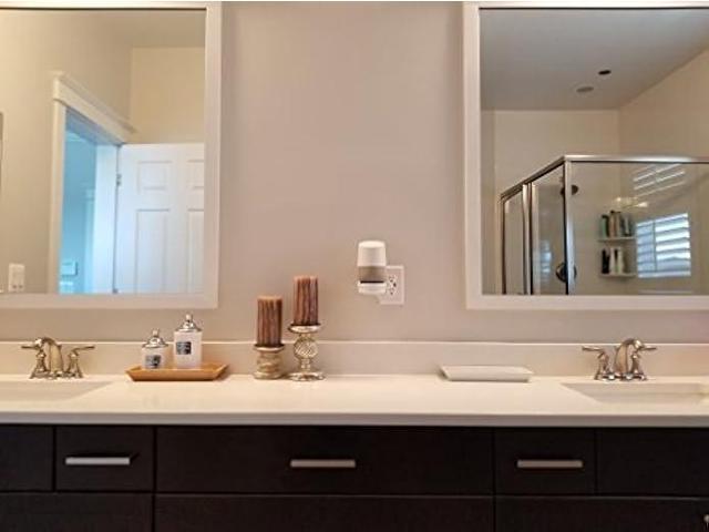 Mount Genie Smart Home Outlet Shelf: Hidden Cord Storage and Extra Custom Short Cords Great for Google Home, Nest, Security Cameras, Smart...