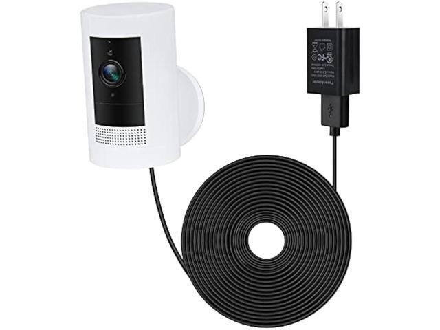 ALERTCAM Power Adapter for Ring Stick Up Cam Battery(3rd Gen), with 30ft/9m Weatherproof Outdoor Cable Continuously Charge Your Camera, No Need to...