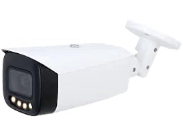 EmpireTech IPC-Color4K-X 4K 8MP Ultra Low Light Full-Color AI IP Camera Warm LED Bullet SMD 3.0 IP67 Weatherproof, Built-in Mic and Speaker,ePOE...