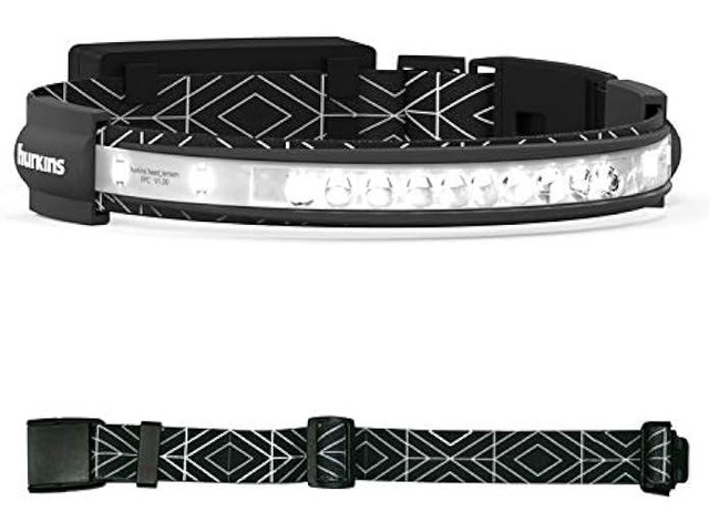 hurkins Orbit, 180 Wide Angle 1000 Lumens Rechargeable Waterproof LED Headlamp. Great for Camping, Hunting, Runners, Hiking, Outdoors,...