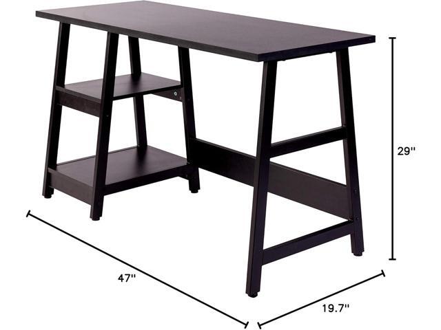 OneSpace Coletta Writing Desk, Black