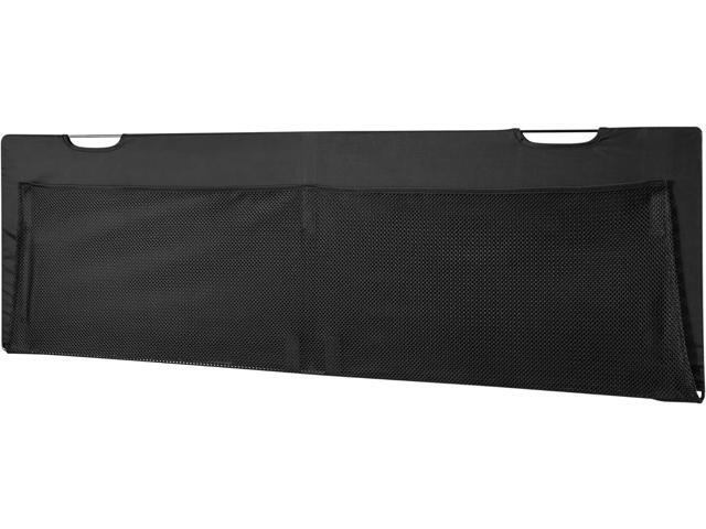 MOUNT-IT! Under Desk Privacy Panel for Sit Stand Workstations [41 Inches Wide], with Cable Management and Organizer Pockets, Modesty Desk Skirt for...