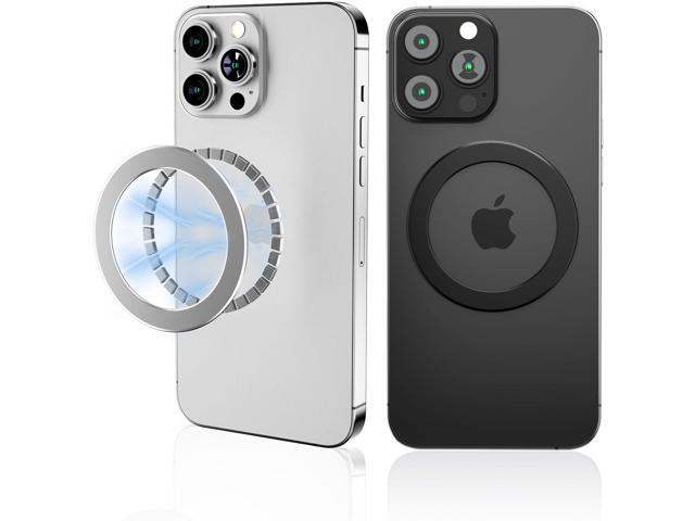 Magnetic Ring Sticker for Magsafe Phone Mount 2 Pack, Upgrade Bulit-in Magnet for Phone Stand, Wireless Charging, Phone Case, Car Holder,.