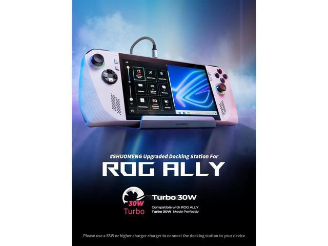 Steam Deck/Rog Ally/Switch/Legion Go Dock, 4K@60Hz Steam Deck OLED Docking Station with Dual Fan,10-in-1 Stream Dock, HDMI 2.0, 1000Mbps Ethernet,...