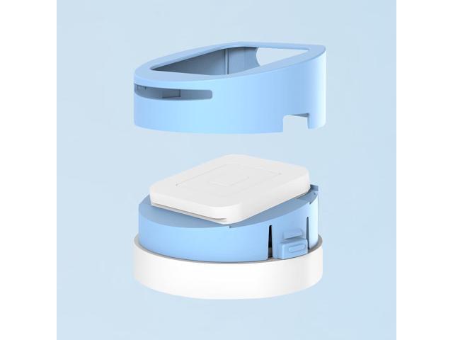 Dock for Square Reader - Compatible with 1st and 2nd Generation Square Reader, Elegant White Case, Anti-Sleep Feature, Includes 1.5m Cable -...