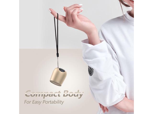 INSMY Small Bluetooth Speaker, Waterproof Mini Portable Wireless Speaker, Punchy Bass Rich Audio Stereo Pairing, Handheld Pocket Size,Built in Mic...