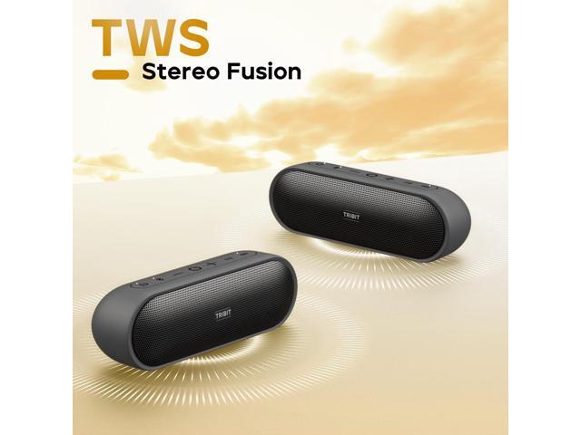 Tribit Portable Bluetooth Speaker XSound Plus 2, Wireless Speaker 30W with XBass, IPX7 Waterproof, 24-Hour Playtime, Stereo Sound, Built-in Mic,...