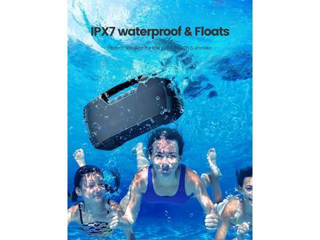 Portable Wireless Bluetooth Speaker, 40W (60W Peak) Loud Sound IPX7 Waterproof Speakers, 32H Playtime, Outdoor Speaker, Rich Bass, BT 5.0, TWS...