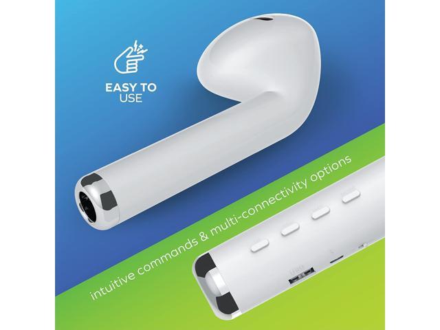 Coby True Wireless Bluetooth Speaker, 3W Audio Built-in FM Radio, Aux Port, USB & TF Card Slot, Built-in Microphone Rechargeable Battery