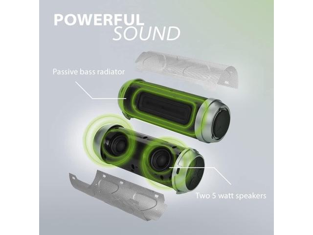 Avantree Cyclone - Portable Bluetooth Bike Speaker with Bicycle Mount, SD Card Slot, 10W Bass-Enhanced Audio, and Splashproof/Shockproof/Dustproof...