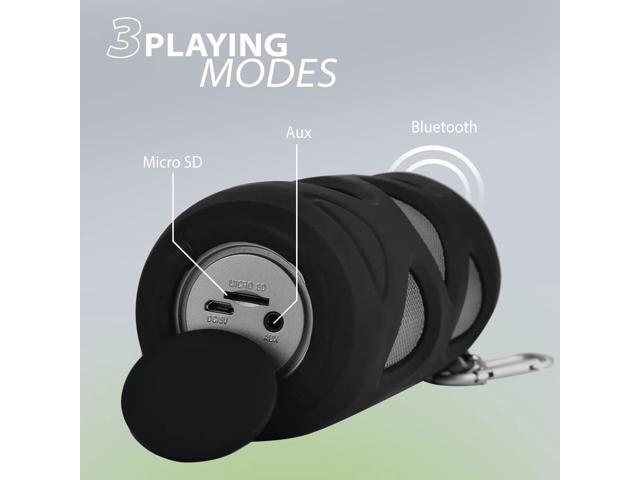 Avantree Cyclone - Portable Bluetooth Bike Speaker with Bicycle Mount, SD Card Slot, 10W Bass-Enhanced Audio, and Splashproof/Shockproof/Dustproof...