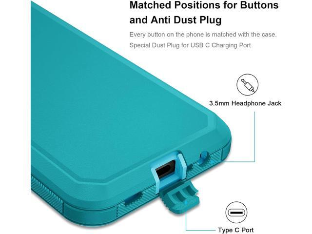Jiunai for Samsung Galaxy A12 case, Dual Layer Shockproof Drop Protection Outdoor Sports Tough Hybrid Bumper Rugged Rubber Cover Defend Matte Armor...