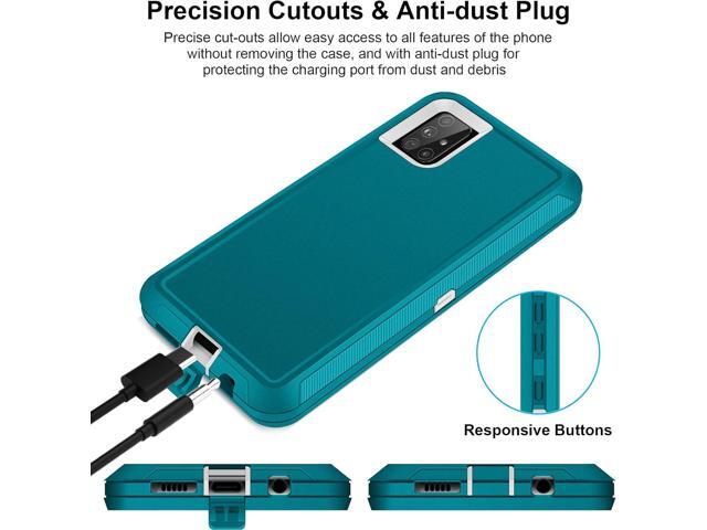 Jelanry for Samsung A71 5G Case Heavy Duty Protective Shell [Not for A71 5G UW SM-716V] Shockproof Sports Anti-Scratches Cover Non-Slip Bumper...
