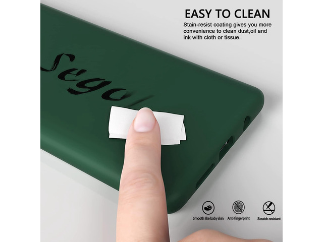E Segoi Designed for Galaxy A71 5G Case, Liquid Silicone Gel Rubber Shockproof Case Soft Microfiber Cloth Lining Cushion Compatible with Galaxy A71...
