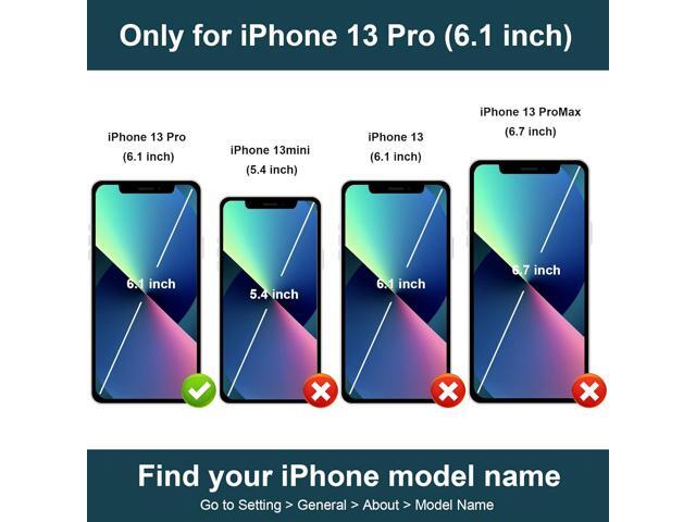 Folosu Compatible with iPhone 13 Pro Case Wallet with Card Holder, 360°Rotation Finger Ring Holder Kickstand Protective RFID Blocking PU Leather...