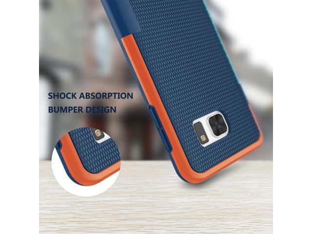 Galaxy S7 Case, Jeylly [3 Color] Slim Hybrid Impact Rugged Soft TPU & Hard PC Bumper Shockproof Protective Anti-Slip Case Cover Shell for Samsung...