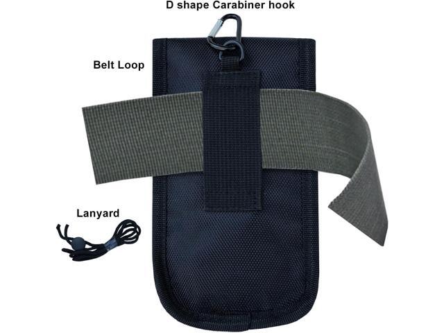 Dual Phone Case for Two Phones, Maezar Belt Clip Pouch Holder for Men, Tactical Cell Phone Holster with Belt Loop, Multi Tool Phone Case, Waist...