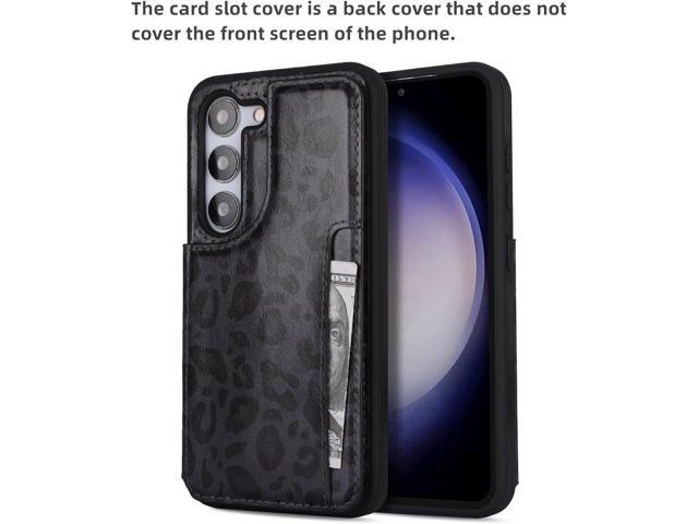 iCoverCase Compatible with Samsung Galaxy S23 Case with Card Holder, S23 Wallet Case for Women Men [RFID Blocking] PU Leather Protective Phone Case...