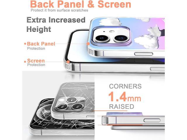I-MGAE-IN-AR iPhone 11 Case Clear Designs Case,Holographic Aesthetics Cover with Fashionable for Women Girls,Shockproof Bumper Protective Cover for...