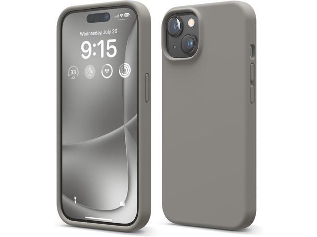 elago Compatible with iPhone 15 Case, Liquid Silicone Case, Full Body Protective Cover, Shockproof, Slim Design, Anti-Scratch Soft Microfiber...