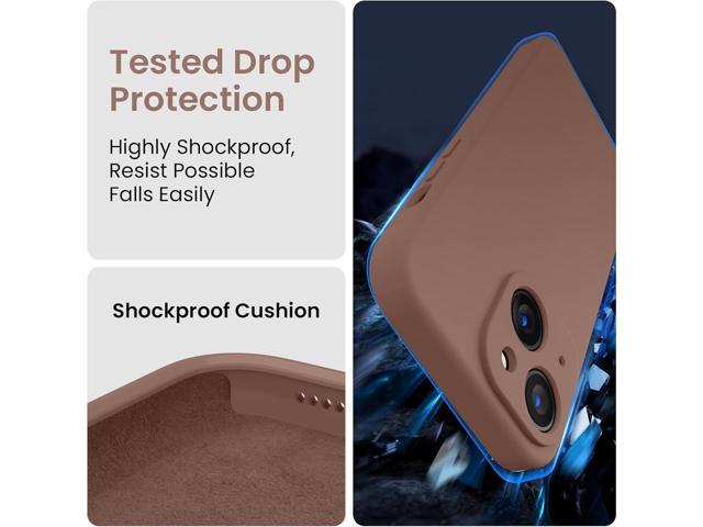 FireNova Designed for iPhone 15 Plus Case, Silicone [Camera Protection] Case with [2 Screen Protectors], Soft Anti-Scratch Microfiber Lining...