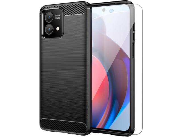 for Motorola Moto G Stylus 5G 2023 case, with HD Screen Protector, Fashion Shock-Absorption Flexible TPU Bumper Soft Rubber Protective Phone Case...