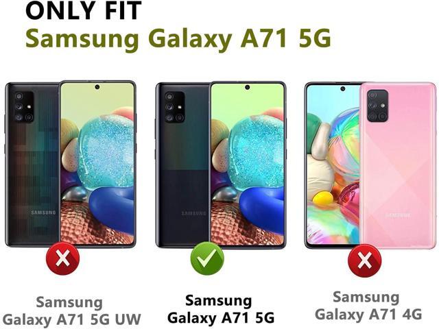 Designed for Samsung Galaxy A71 5G Case 2 in 1 Gift Militay Grade Drop Protective Rugged Heavy Duty Cover Shockproof Case for Galaxy A71 5G Phone...