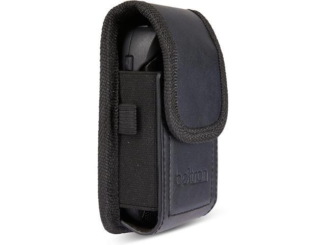 Universal Flip Phone Case, BELTRON Leather Vertical Pouch for TCL Flip Pro, Flip 3, Alcatel Go Flip 4, Go Flip V, Cingular Flip 2, Nokia 2720V &...