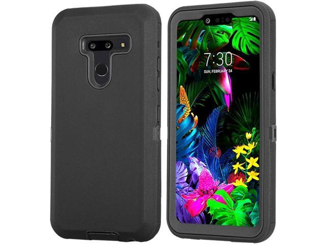 Case for LG G8/G8 ThinQ, with Built-in Screen Protector Full Body Heavy Duty Shockproof Hybrid Impact Resistant Rugged Bumper 3 in 1 Protective...