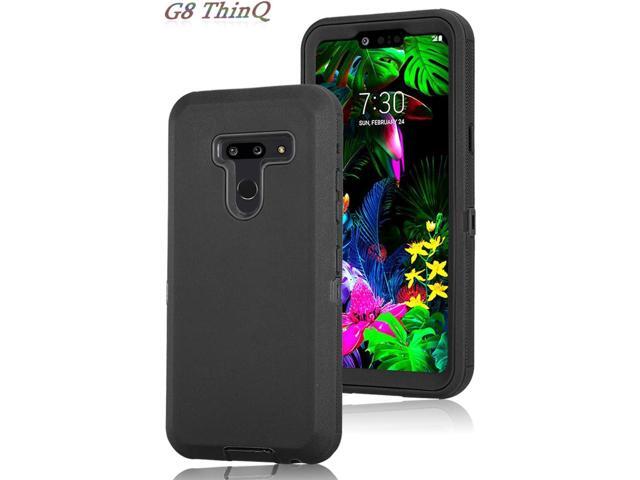 Case for LG G8/G8 ThinQ, with Built-in Screen Protector Full Body Heavy Duty Shockproof Hybrid Impact Resistant Rugged Bumper 3 in 1 Protective...