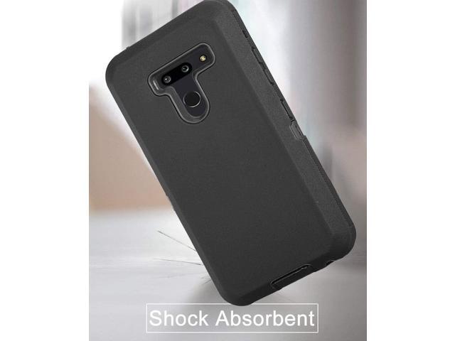Case for LG G8/G8 ThinQ, with Built-in Screen Protector Full Body Heavy Duty Shockproof Hybrid Impact Resistant Rugged Bumper 3 in 1 Protective...