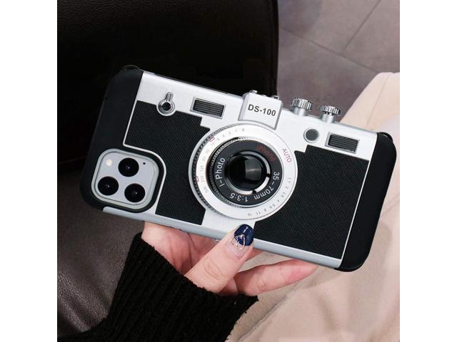 Awsaccy Emily in Paris Phone Case for iPhone 14 Pro Max Camera Case Vintage Cover Cute 3D Cool Unique Design Silicone Case with Removable Neck...