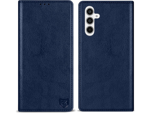 ZZXX for Samsung Galaxy S24 Plus Wallet Case with [RFID Blocking] Card Slot Stand Strong Magnetic Leather Flip Fold Protective Phone Case for...