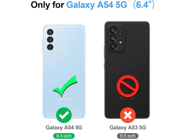 Antsturdy Compatible with Samsung Galaxy A54 5G Wallet Case with Card Holder Phone Case RFID Blocking PU Leather Flip Cover with Strap Zipper...