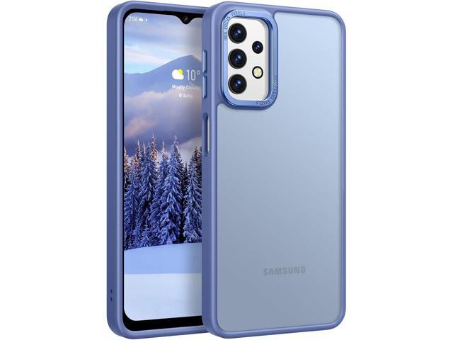 Rayboen for Samsung Galaxy A32 5G Case, Translucent Frosted Skin Feel Anti-Scratch Hard PC Back Soft Silicone Edge, Protective Shockproof Slim Fit...