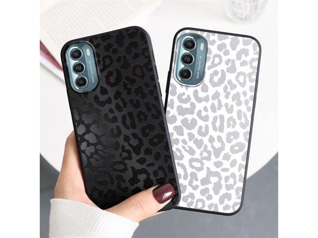 2 Pack Cute Cheetah Print for Motorola Moto G Stylus 5G20226.8' Phone Case,Leopard Pattern Design Cases Soft Silicone Slim TPU Shockproof...
