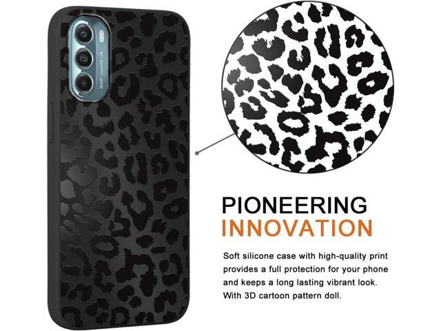 2 Pack Cute Cheetah Print for Motorola Moto G Stylus 5G20226.8' Phone Case,Leopard Pattern Design Cases Soft Silicone Slim TPU Shockproof...