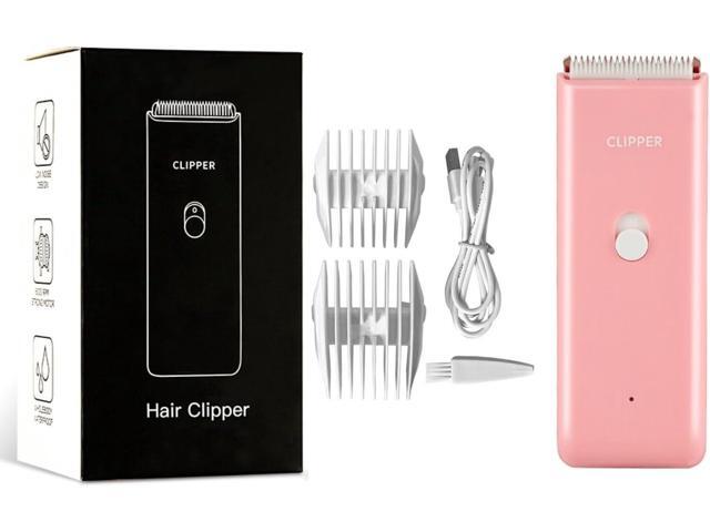 Dog Clippers,Quiet Washable USB Rechargeable Cordless Dog Grooming Kit,Electric Pets Hair Trimmers Shaver Shears for Dogs and Cats Pink