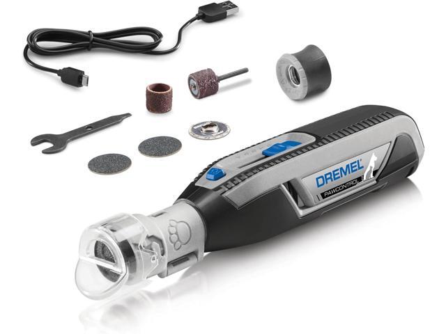 Dremel PawControl 7760-PGK Dog Nail Grinder and Trimmer - Cordless & Rechargeable Pet Grooming Tool Kit - Safe and Humane for Dogs, Cats, and Small.