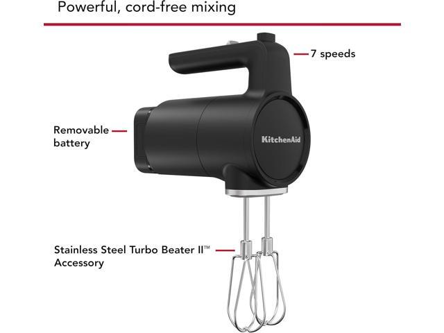 KitchenAid Go Cordless Hand Mixer - battery included, KHMR762