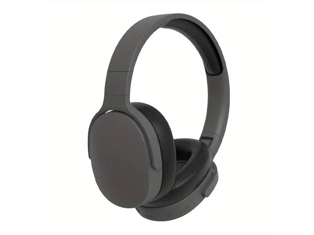 P2961 Foldable Wireless Over-Ear Headphone, Ergonomic Design Headset, Black
