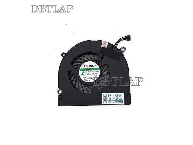 DBTLAP Laptop CPU Fan for Apple MacBook Pro Unibody A1297 MC226 MC227 17' A1286 MC118LL 2009 15' Cooling Fan MG45070V1-Q010-S99 KSB0605HC 8L1A