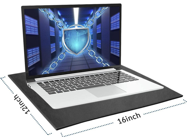 NEWBEAU EMF Protection Laptop Pad, 4-Layer Radiation Shielding Heat Blocker for Laptop, Tablet & Notebook, 12'x16' Portable Protection from EMF &...