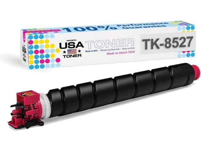MADE IN USA TONER Compatible Replacement for Kyocera TASKalfa 3552ci, 3553ci, 4052ci, 4053ci, TK-8527m, Copystar TK-8529m (Magenta, 1 Cartridge)