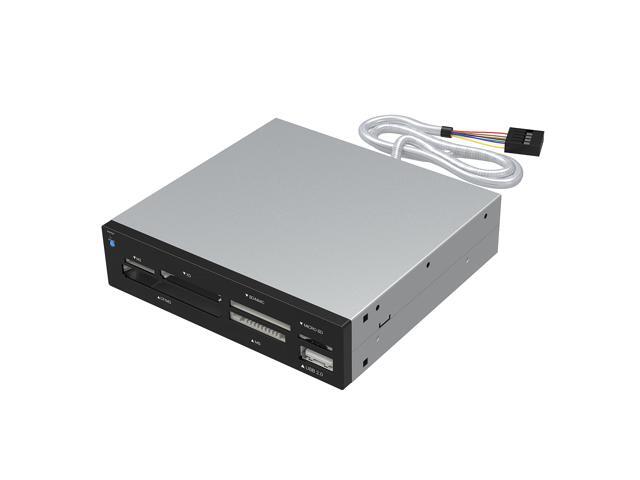 SABRENT 74 In 1 3.5 Inch Internal Flash Media Card Reader/writer with USB Port (CR-USNT)