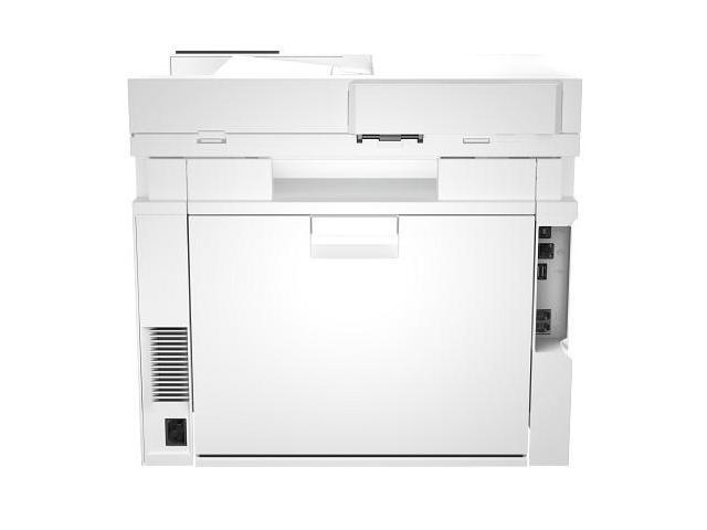 HP - LaserJet Pro 4301fdn AI-Enabled Color All-in-One Laser Printer - White/Blue - image 5