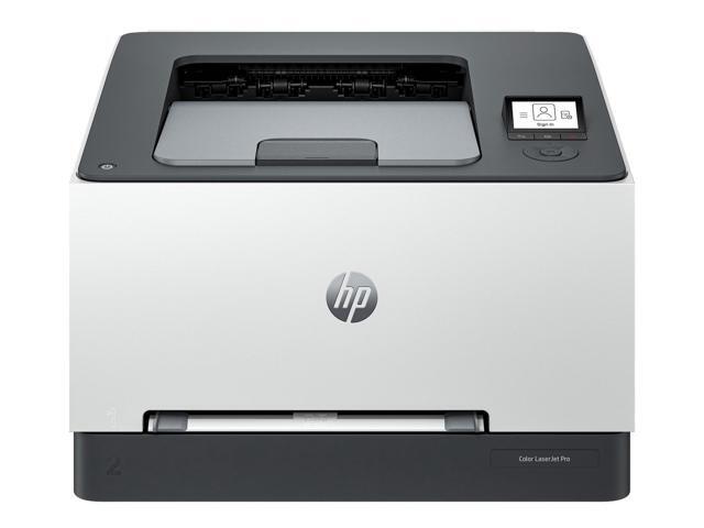 HP - LaserJet Pro 3201dw Wireless Color Laser Printer - White & Slate - image 3